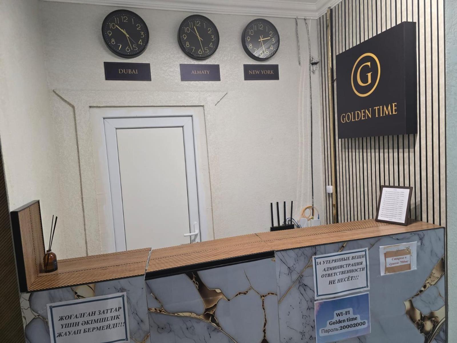 Golden Time Hotell Almaty Eksteriør bilde